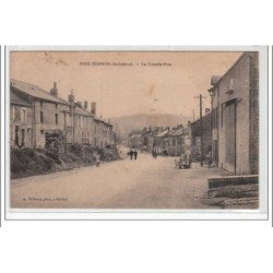 POIX -TERRON : la grande rue - état