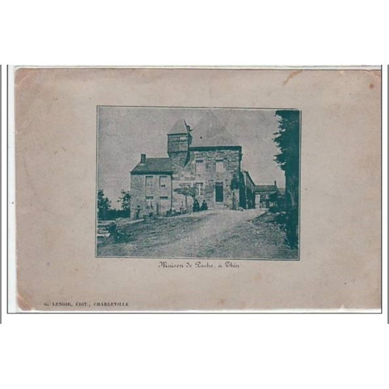 THIN LE MOUTIER : maison de Pache - état