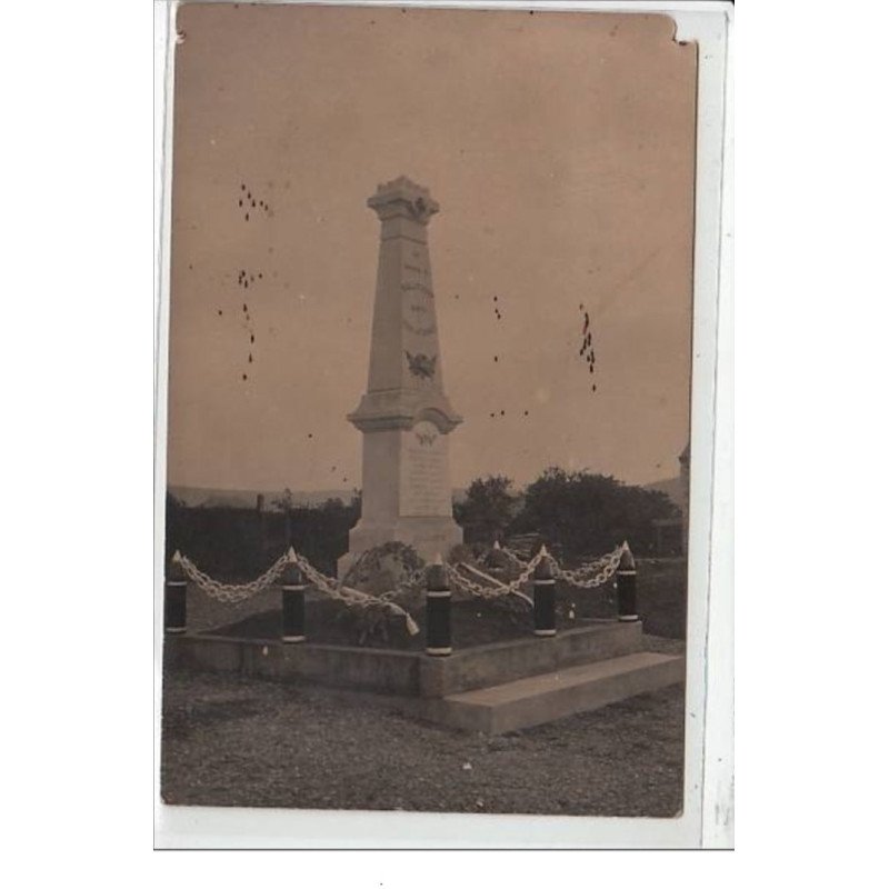RAILLICOURT - CARTE PHOTO - état