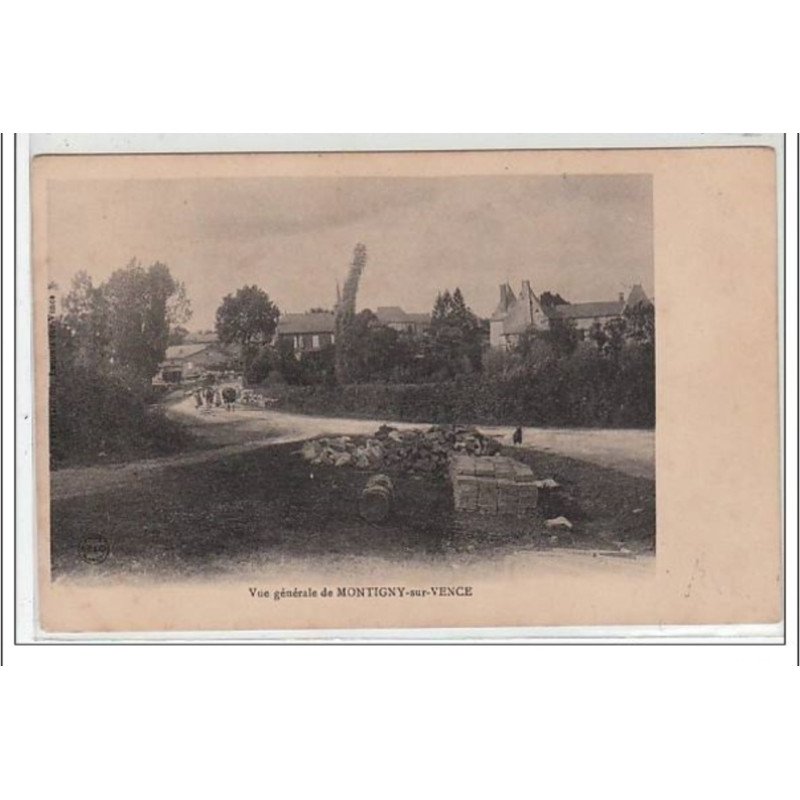 MONTIGNY SUR VENCE : vue générale - très bon état