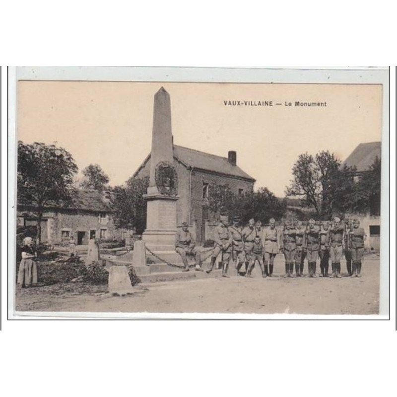 VAUX-VILLAINE : le monument - MILITAIRE - très bon état