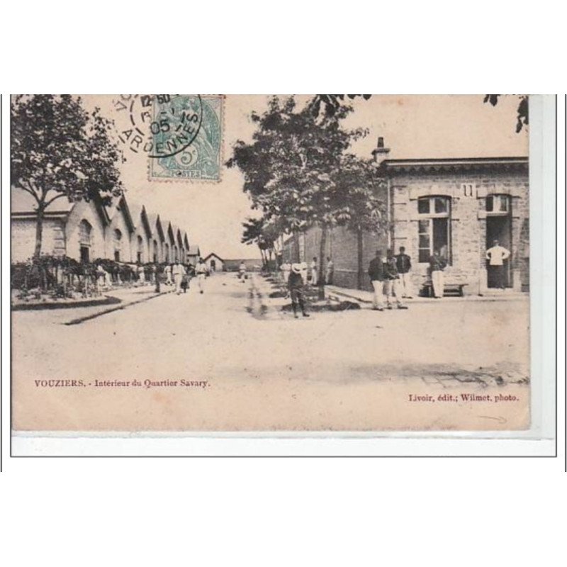 VOUZIERS - Intérieur du Quartier Savary - état