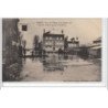 WARCQ - Crue de la Meuse 23-25 janvier 1910 - place de la mairie pendant l'innondation -  très bon état