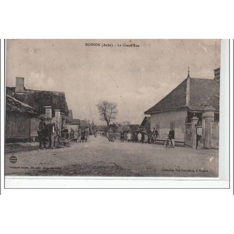 DOSNON - La Grand'Rue -  très bon état