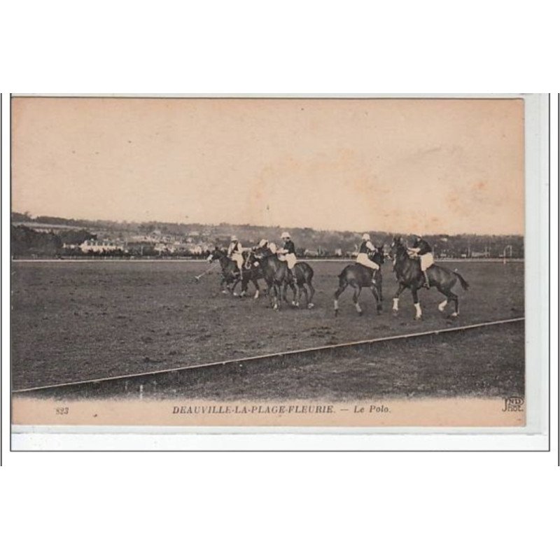 DEAUVILLE - La Plage Fleurie - Le Polo - très bon état