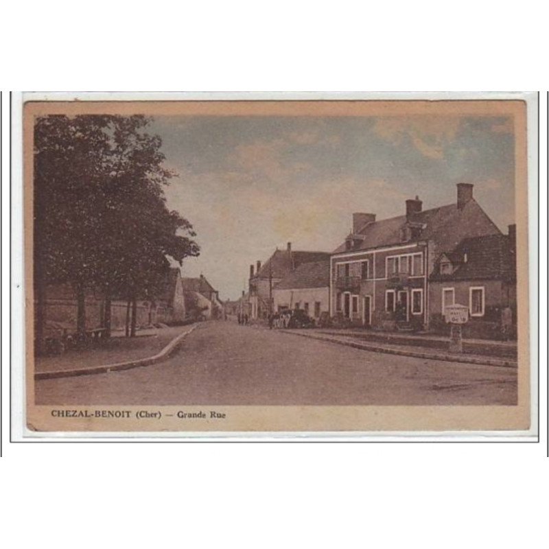 CHEZAL-BENOIT : grande rue - très bon état