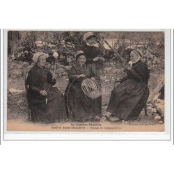 LA CORREZE ILLUSTREE : types et scènes champêtres - groupe de campagnardes - très bon état