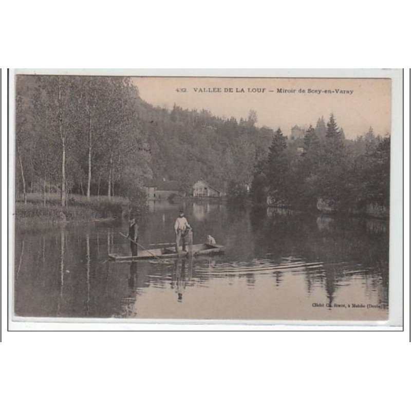 Vallée de la Loue - miroir de Scey en Varay - très bon état