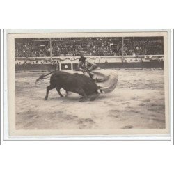 NIMES : corrida le 4 octobre 1936 - une orticina de bienvenida - CARTE PHOTO - très bon état