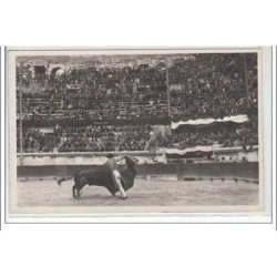 NIMES : corrida le 3 octobre 1937 - une """"Véronique"""" d'estudiante - CARTE PHOTO - très bon état