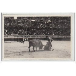 NIMES : corrida le 4 octobre 1936 - une """"Orteguina"""" de Ortega - CARTE PHOTO - très bon état