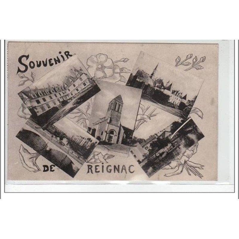 REIGNAC - Souvenir de Reignac - très bon état
