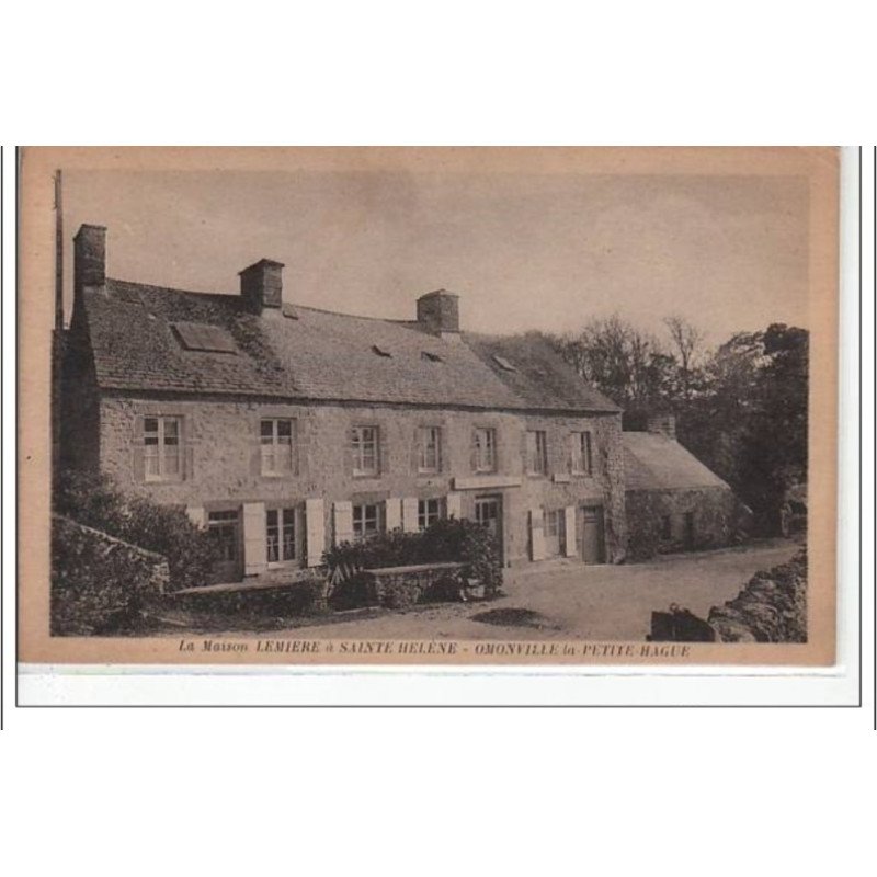 OMONVILLE LA PETITE HAGUE - La maison LEMIERE à SAINTE HELENE - très bon état