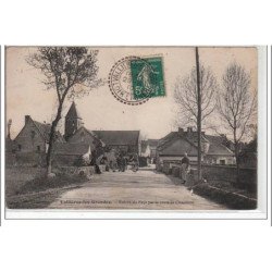VALLIERES LES GRANDES - Entrée du Pays par la route de Chaumont - très bon état