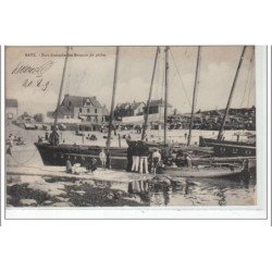 BATZ - Port d'attache des bateaux de pêche - très bon état