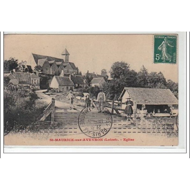 SAINT MAURICE SUR AVEYRON - Eglise - très bon état
