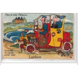 LUCHON - automobile - systeme dépliant - très bon état