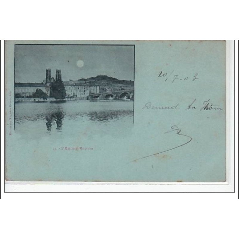 SAINT MARTIN ET MOUSSON - très bon état