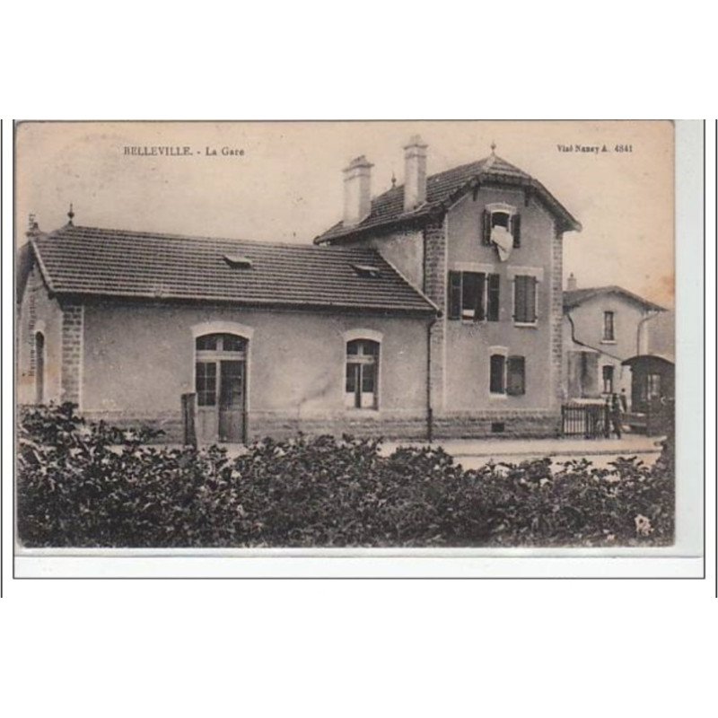 BELLEVILLE - la gare - très bon état