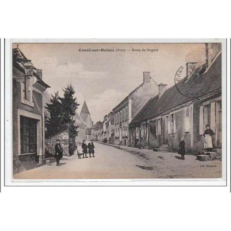 CONDE SUR HUISNE : route de Nogent - très bon état