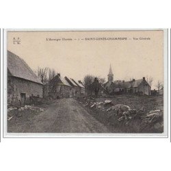 L'AUVERGNE ILLUSTREE : SAINT GENES CHAMPESDE : vue générale - très bon état