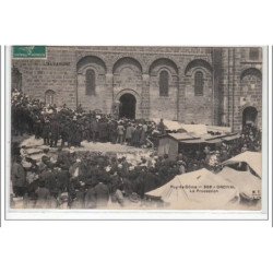 PUY DE DOME : ORCIVAL : la procession - très bon état
