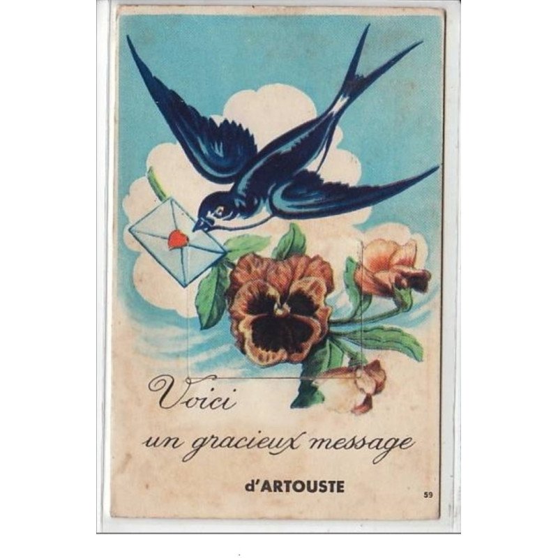 ARTOUSTE - CARTE SYSTEME - très bon état