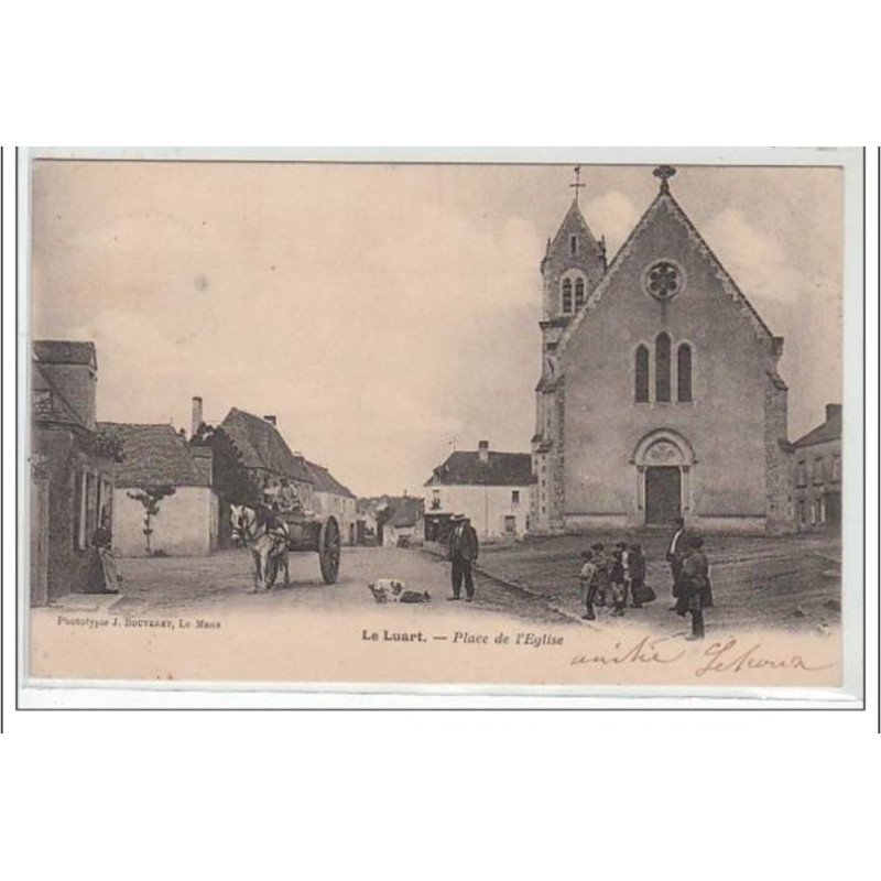 LE LUART : place de l'église - très bon état