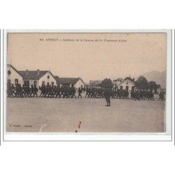 ANNECY : intérieur de la caserne du 11° Chasseurs Alpins - CHASSEURS ALPINS - état