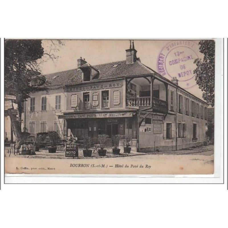 BOURRON : hôtel du Pavé du Roy - très bon état