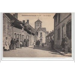 CHALAUTRE-LA-GRANDE : rue de l'église - très bon état