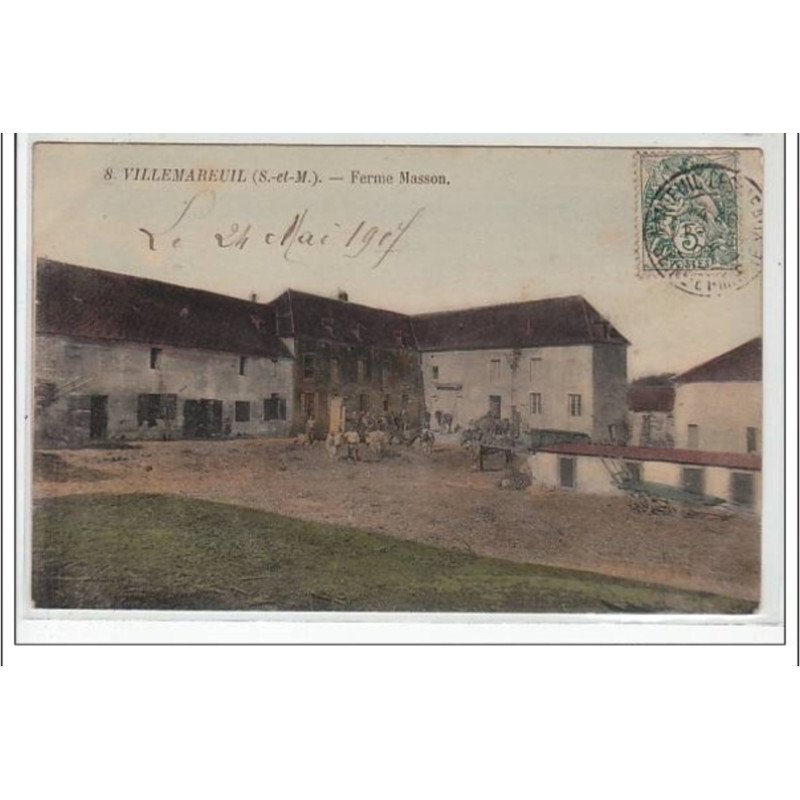 VILLEMAREUIL : ferme Masson - très bon état