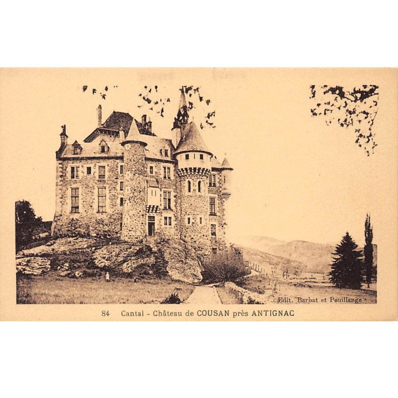 Château de COUSAN près ANTIGNAC - très bon état