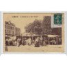 MELUN : le marché de la place Praslin - très bon état