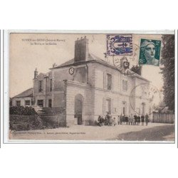 NOYEN SUR SEINE : la mairie et les écoles - très bon état