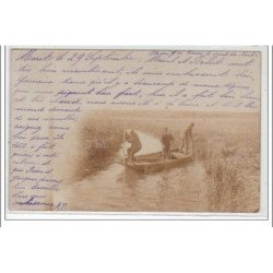 MORET - PECHE - CARTE PHOTO - très bon état