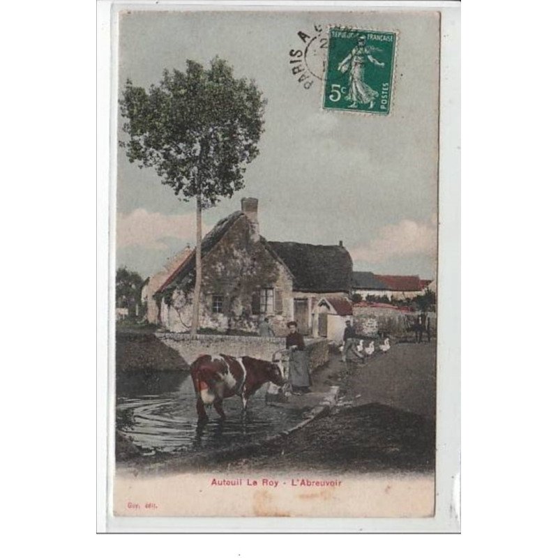 AUTEUIL LE ROY : l'abreuvoir - très bon état