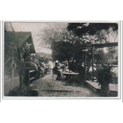 PONTCHARTRAIN : moulin de Bicherel - l'entrée de la terrasse - très bon état