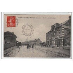 SAINT LEGER LES DOMART : le chemin de la gare - très bon état