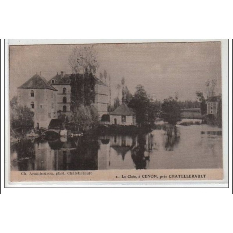 CENON : le Clain, près de Chatellerault - très bon état CENON : le Clain, près de Chatellerault - très bon état