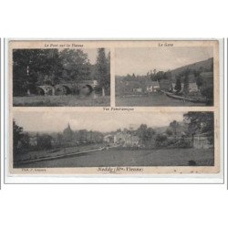 NEDDE : le pont sur la Vienne - vue panoramique - état