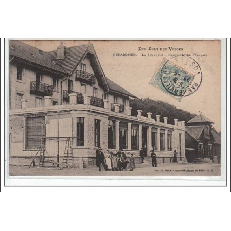 LES COLS DES VOSGES : GERARDMER : la Schlucht - grand hôtel français - très bon état
