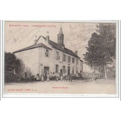 DENIPAIRE : arrondissement de St Dié - mairie et écoles - très bon état