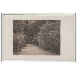 Ligne reliant Angoulême à la papeterie par la porte ferrand - effet de neige - CARTE PHOTO - très bon état