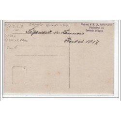 LAUNOIS - SCIERIE - BOIS - CARTE PHOTO - très bon état
