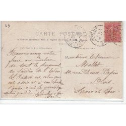 VICHY : carte photo du restaurant le """"Jardin de l'Eden"""" - très bon état