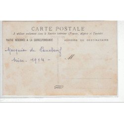 NICE : carte photo de la marquise de Pauebeuf ? - très bon état