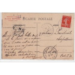 ESPERAZA : industrie du chapeau Mérinos - usine Espezel (autographe) - très bon état