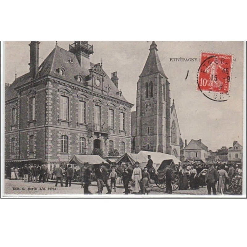 ETREPAGNY : le marché - très bon état