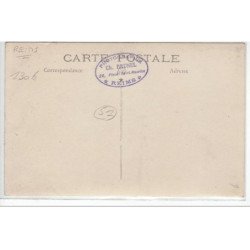 REIMS : carte photo vers 1910 - très bon état